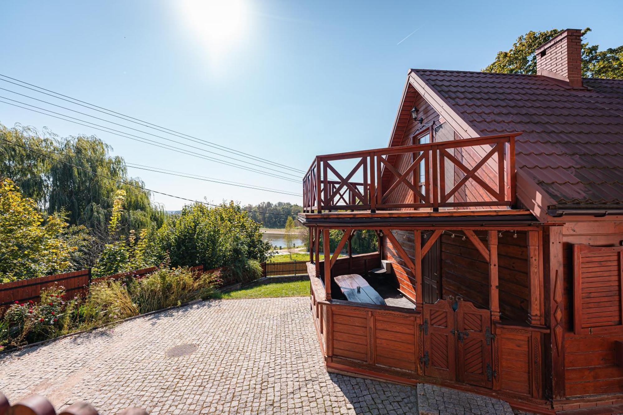 Bug Na Skarpie - Domek Wypoczynkowy Z Jacuzzi I Kominkiem Drohiczyn Exteriér fotografie